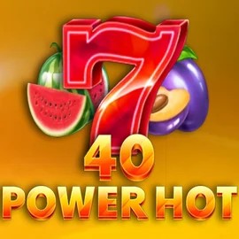 40 Power Hot online game logo by Amusnet Interactive on casinoseven.eu
