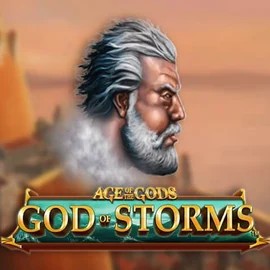 Official Slots logo: Age Of The Gods: God of Storms by Playtech at Seven Casino