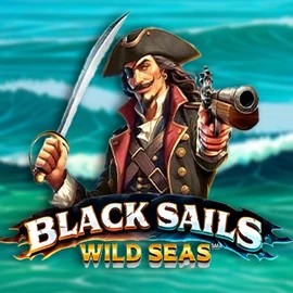 Black Sails Wild Seas logo by Infinity Dragon Studios at Seven CasinoBlack Sails Wild Seas