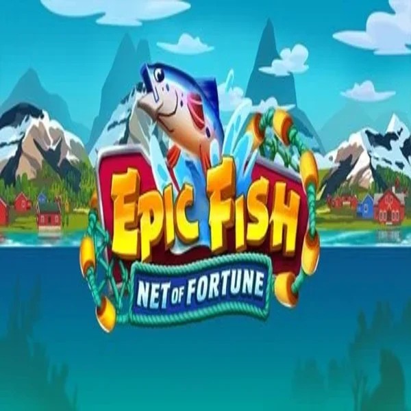 Epic Fish Net of Fortune slot logo by Quickspin at Seven CasinoEpic Fish Net of Fortune
