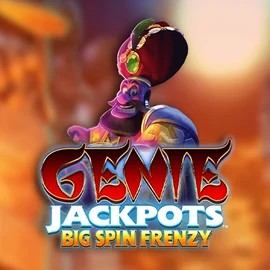 Genie Jackpots: Big Spin Frenzy logo by Blueprint Gaming Seven Casino
