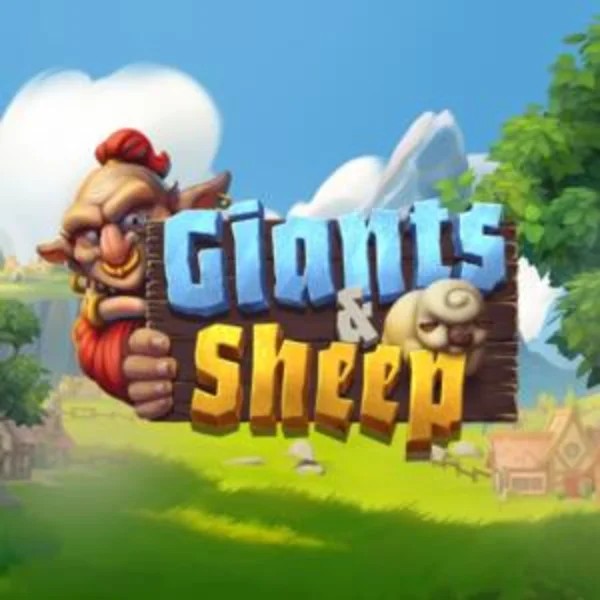 Giants and Sheep slot logo by Relax Gaming at Seven CasinoGiants and Sheep