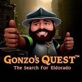 Logo of Gonzo's Quest from NetEnt at Seven Casino