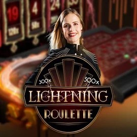 Lightning Roulette by Evolution, showcased at casinoseven.eu – game logo