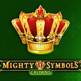 Official Slots logo: Mighty Symbols Crowns by Wazdan at Seven Casino