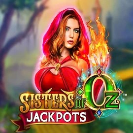 Sisters Of Oz Jackpots logo by Triple Edge Studios at Seven Casino