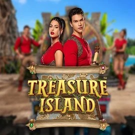 Official Live Casino logo: Treasure Island by Pragmatic Play at Seven Casino